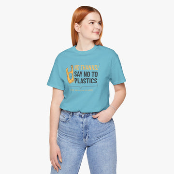 Say NO to Plastic – Women's Eco-Friendly Tee