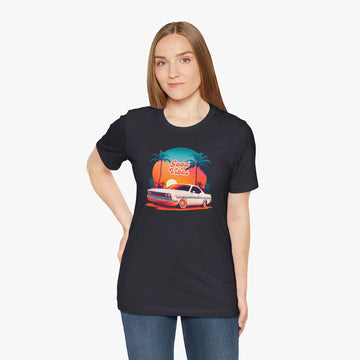 Summer Vibe with Classic Car - Women Tee