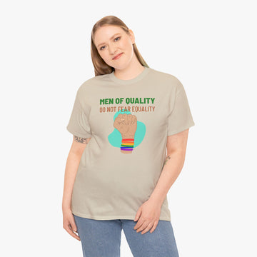 Men of Quality Do Not Fear Equality - Activism Tee For Women