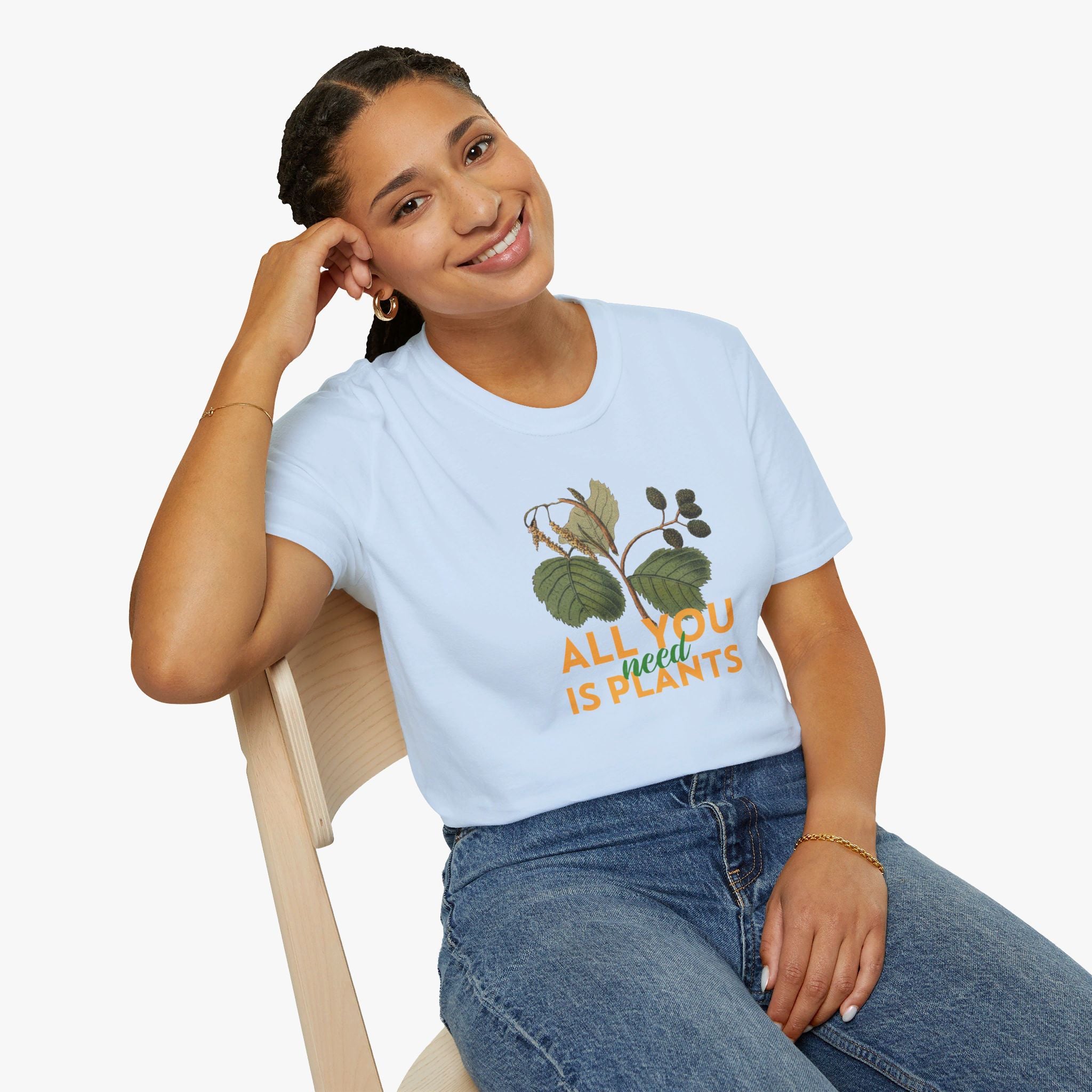 All You Need is Plants Graphic Tee for Women