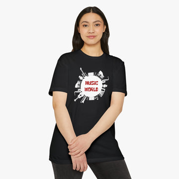 Music World – Women's Music Enthusiast Tee