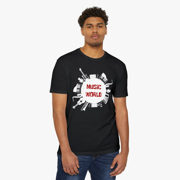 Music World - T-shirt for music Enthusiasts