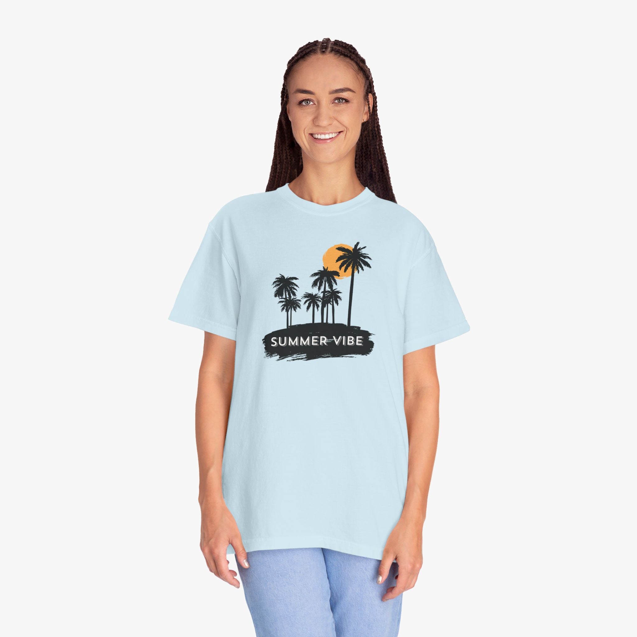 Summer Vibe - A beach Tee for Women