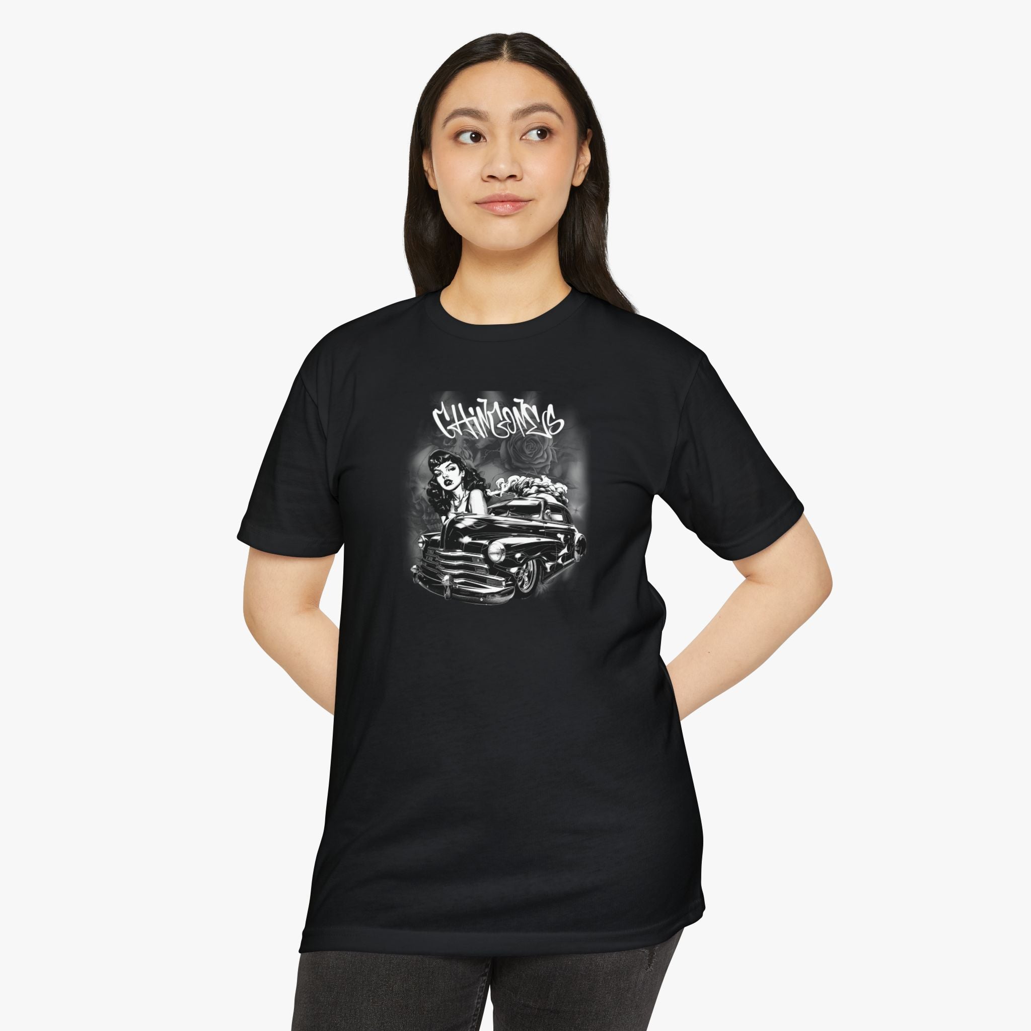 Chicano Lowrider Classic Car lovers Tee For Women