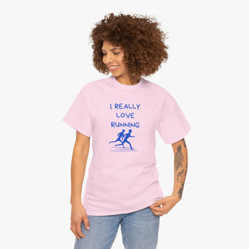 I Really Love Running -Women's TShirt