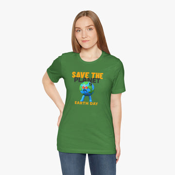 Save the Planet - Environmental Awareness Tee for Women